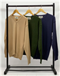 5400 - Escote V con Lycra Premium Manhatan